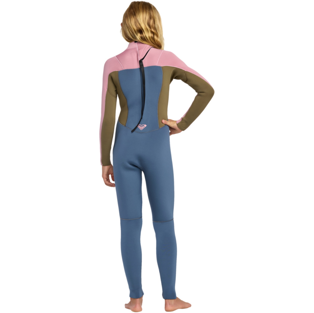 2026 Roxy Junior Prologue+ 3/2mm Back Zip Wetsuit 26RW213506 - Ash